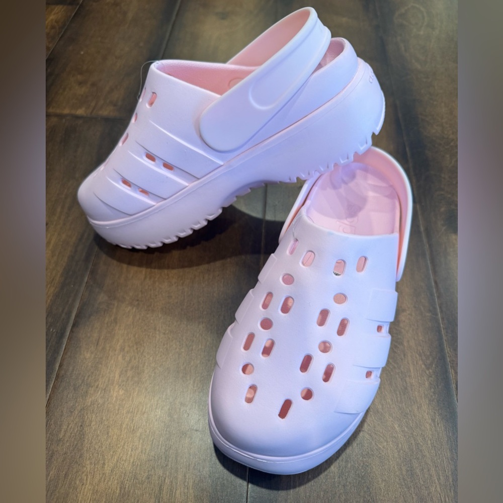 ADIDAS Adilette Platform Clogs - Picture 2 of 16
